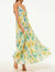 Galeta Dress In Citron Watercolor