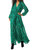 Jocasta Dress - Emerald Abstract