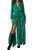 Jocasta Dress - Emerald Abstract
