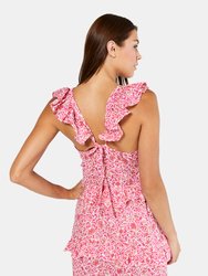 Morrison Ruffled Floral Maxi Dress 