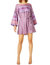 Twiggy Dress - Violet Geo