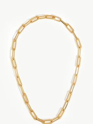 Coterie Chain Necklace - Yellow/Gold