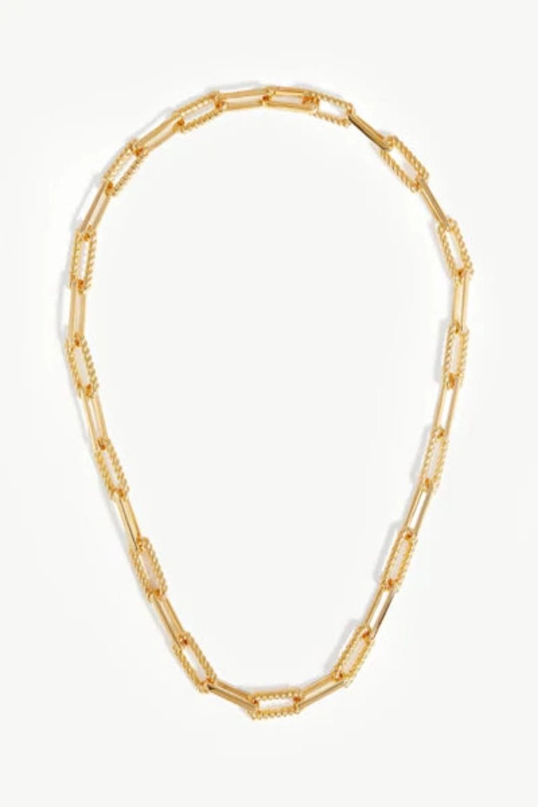 Coterie Chain Necklace - Yellow/Gold