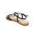 Kiara Flat Sandal In Leather