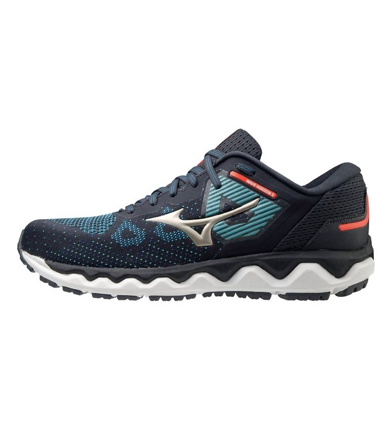 Men's Wave Horizon 5 Running Shoes In India Ink/Palti - India Ink/Palti