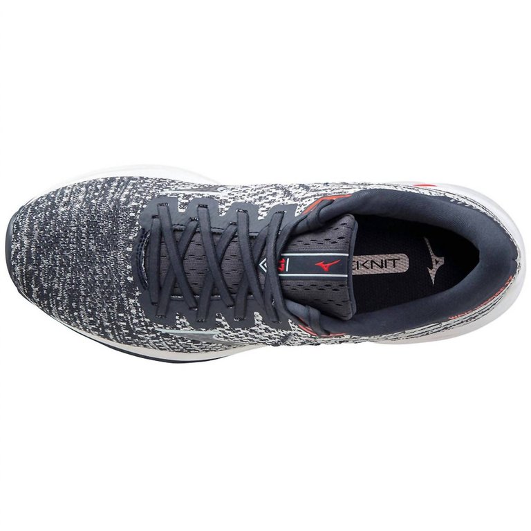 Men's Wave Inspire Waveknit 17 Shoes - 2E/ Extra Wide In India Ink/Wan Blue