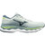 Men's Wave Sky 5 Running Shoes - D/medium Width In Misty Blue/orion Blue/neo Lime