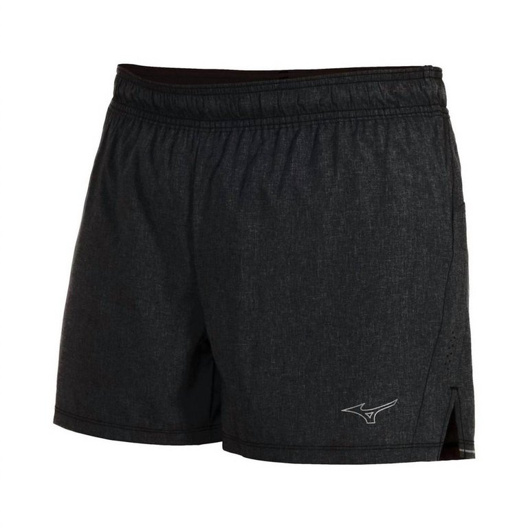 Women's Alpha Eco 4" Short In Black - Black