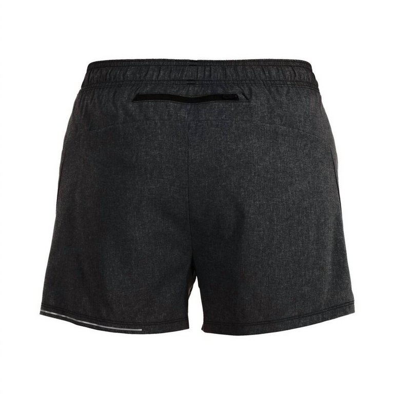 Women's Alpha Eco 4" Short In Black