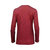 Women's Printable Running Long Sleeve Shirt In Bark/red Plum