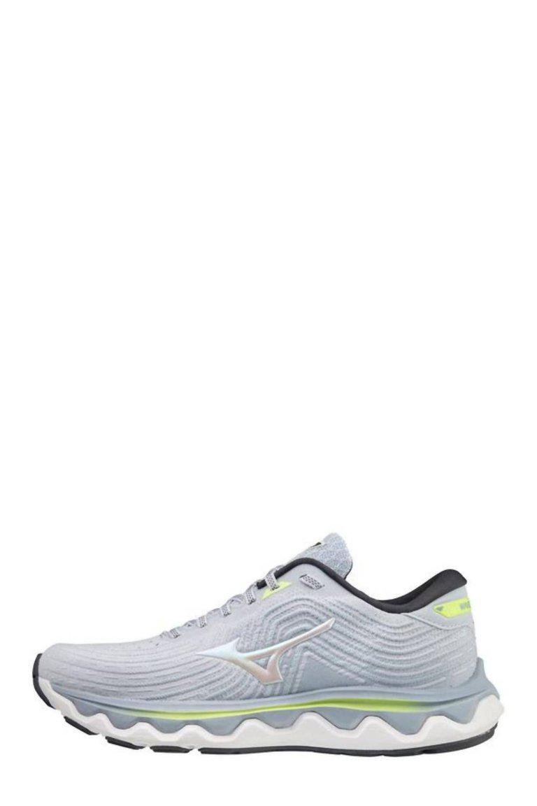 Women's Wave Horizon 6 Running Shoes - B/medium Width In Heather/white