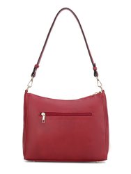 Alanis Laser Cut Vegan Leather Women’s Shoulder Bag