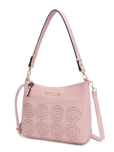 MKF Collection by Mia K Alanis Laser Cut Vegan Leather Women’s Shoulder Bag product