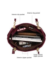 Allison 2 PCS Tote Handbag & Wallet