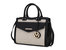 Alyssa Satchel Handbag Vegan Leather Women - Black Combo