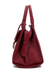 Alyssa Satchel Handbag Vegan Leather Women