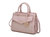 Alyssa Satchel Handbag Vegan Leather Women - Light Pink