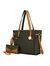 Andrys Tote Handbag - Olive-Mustard