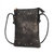 Arlett Vegan Leather Crossbody Handbag - Charcoal Black