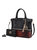 Autumn Crocodile Skin Tote Bag With Wallet - Cognac Black