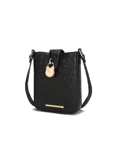 MKF Collection by Mia K Avery Faux Crocodile Embossed Vegan Leather Women’s Crossbody Bag product