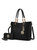Bonita Tote Handbag With Wallet - 2 Pieces - Black