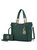 Bonita Tote Handbag With Wallet - 2 Pieces - Teal