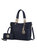 Bonita Tote Handbag With Wallet - 2 Pieces - Navy