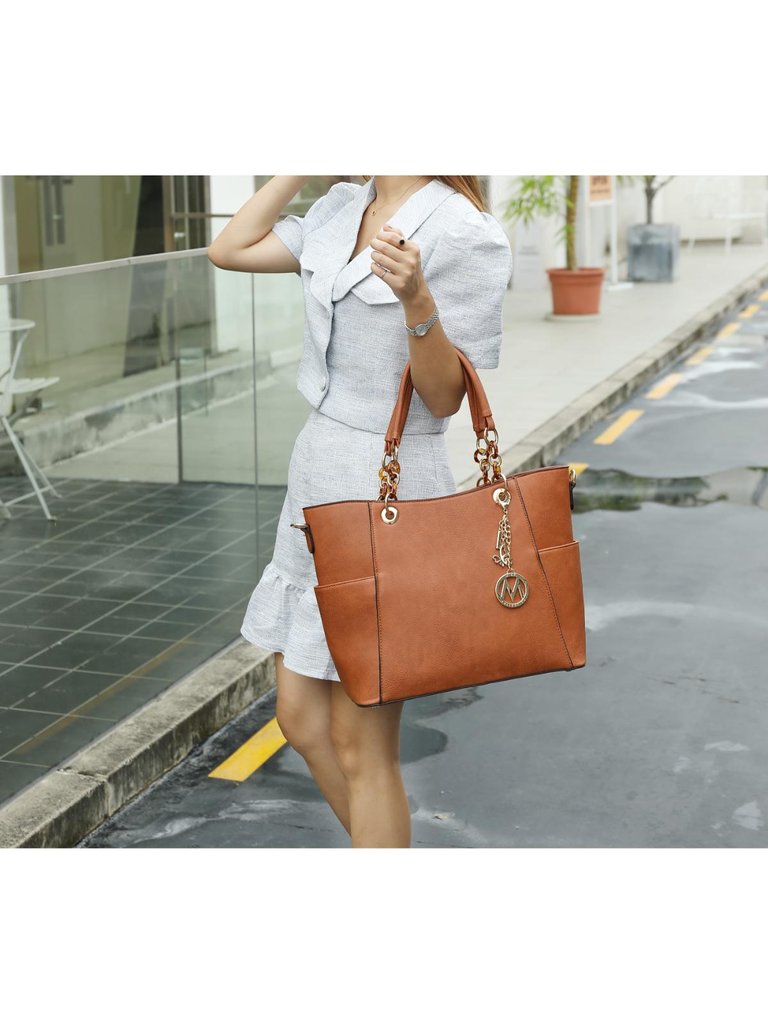 Bonita Tote Handbag With Wallet - 2 Pieces
