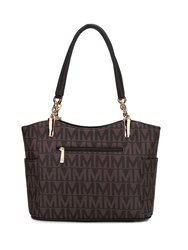 Braylee M Signature Tote Handbag