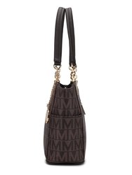 Braylee M Signature Tote Handbag