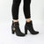 Brooke Ankle Women's Boot with Wide Heel