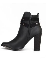 Brooke Ankle Women's Boot with Wide Heel