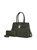 Bruna Satchel Bag With A Matching Wallet -2 Pieces Set - Olive