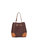 Candice Color Block Bucket Bag With Matching Wallet