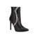 Celeste Ankle Women's Boot with Thin Heel - Black