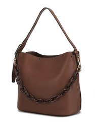 Chelsea Hobo Handbag For Women's - Brown