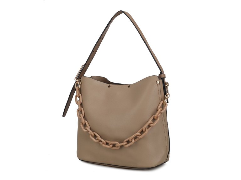 Chelsea Hobo Handbag For Women's - Khaki