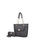 Chiari Tote Bag With Wallet - 2 Pieces - Charcoal