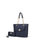 Chiari Tote Bag With Wallet - 2 Pieces - Navy