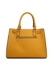 Christine Vegan Leather Women’s Satchel Bag With Wallet – 2 pieces