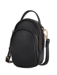 Claire Small Crossbody Handbag - Black
