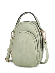 Claire Small Crossbody Handbag - Mint