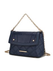 Danna Shoulder Bag - Navy