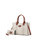 Davina Vegan Leather Women’s Tote Bag With Wallet - Beige