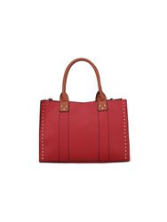 Davina Vegan Leather Women’s Tote Bag With Wallet