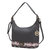 Diana Shoulder Handbag For Women's - Charcoal-Mauve