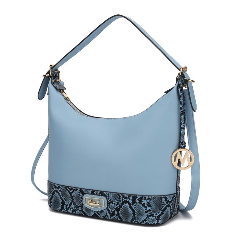 Diana Shoulder Handbag For Women's - Light Blue