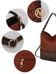 Dione Vegan leather Shoulder Handbag For Women's