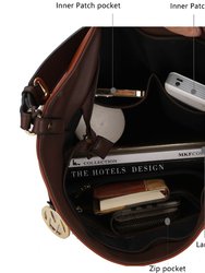 Dione Vegan leather Shoulder Handbag For Women's